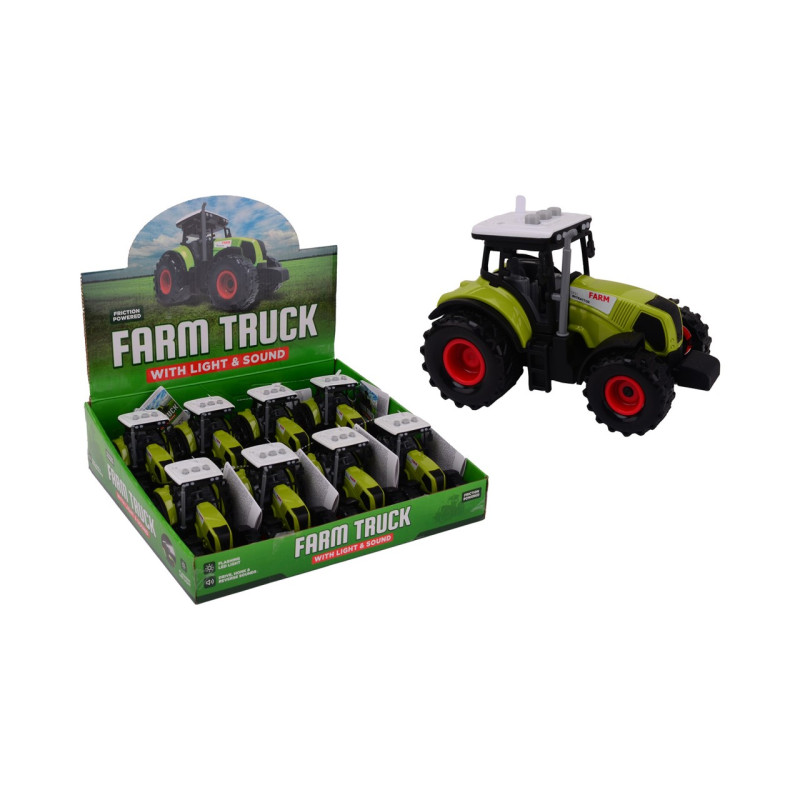 Junior Farming tractor frictie met licht en geluid