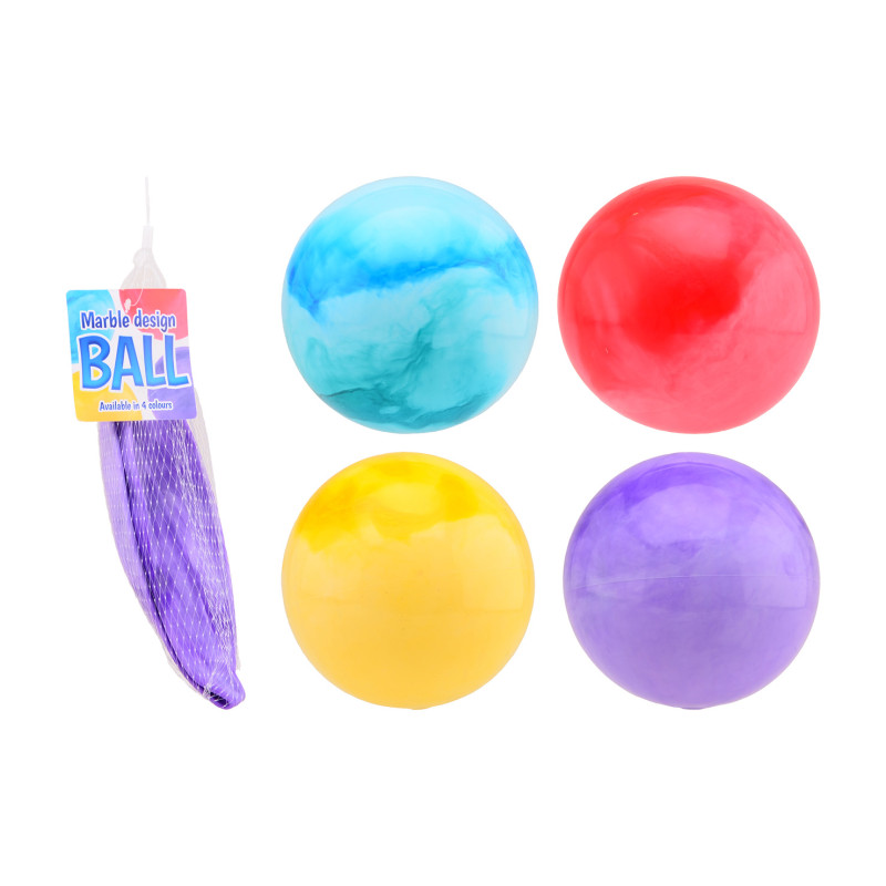 Bal marmerprint 85 cm (4 assorti)
