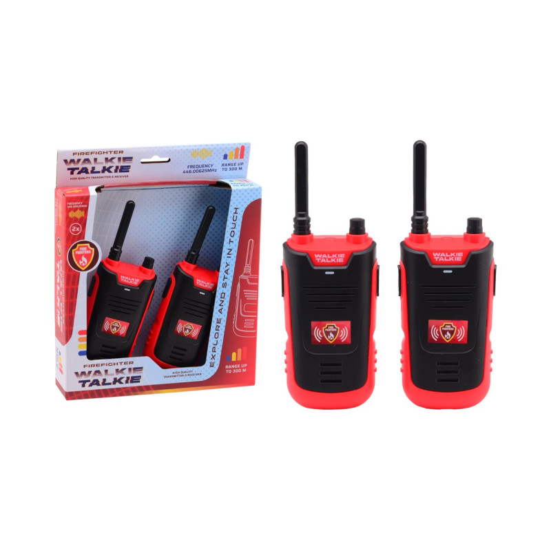 Walkie Talkie brandweer - 300 meter bereik Walkie Talkie brandweer - 300 meter bereik