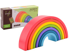 Jouéco - Houten regenboog (7-delig)