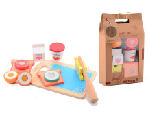 Houten ontbijtset (13-delig)