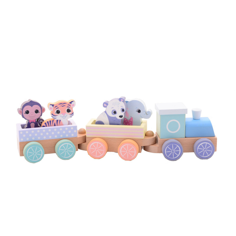 The Wildies Family treinset met dieren The Wildies Family treinset met dieren