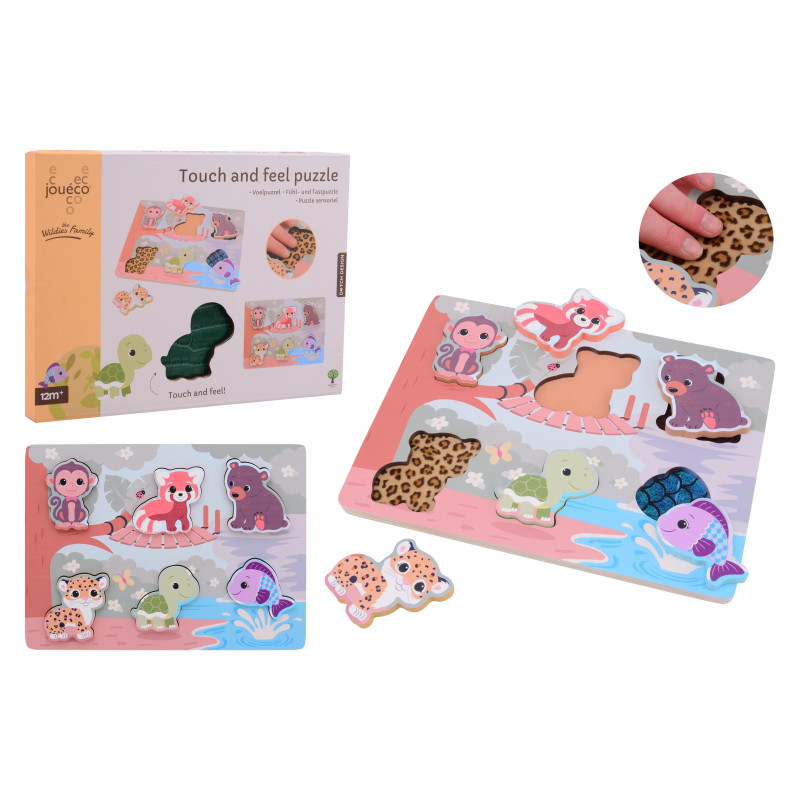 The Wildies Family puzzel zachte vakjes The Wildies Family puzzel zachte vakjes