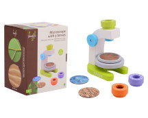 Jouéco - Houten microscoop (7-delig)