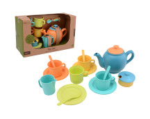 Bio Plastic theeset (17-delig)