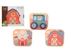 Jouéco - Boerderij puzzel (3 ass.)