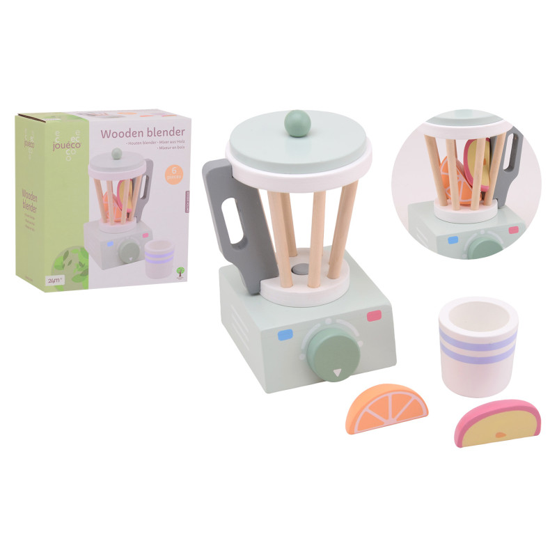 Jouéco - Houten blender pastel Jouéco - Houten blender pastel