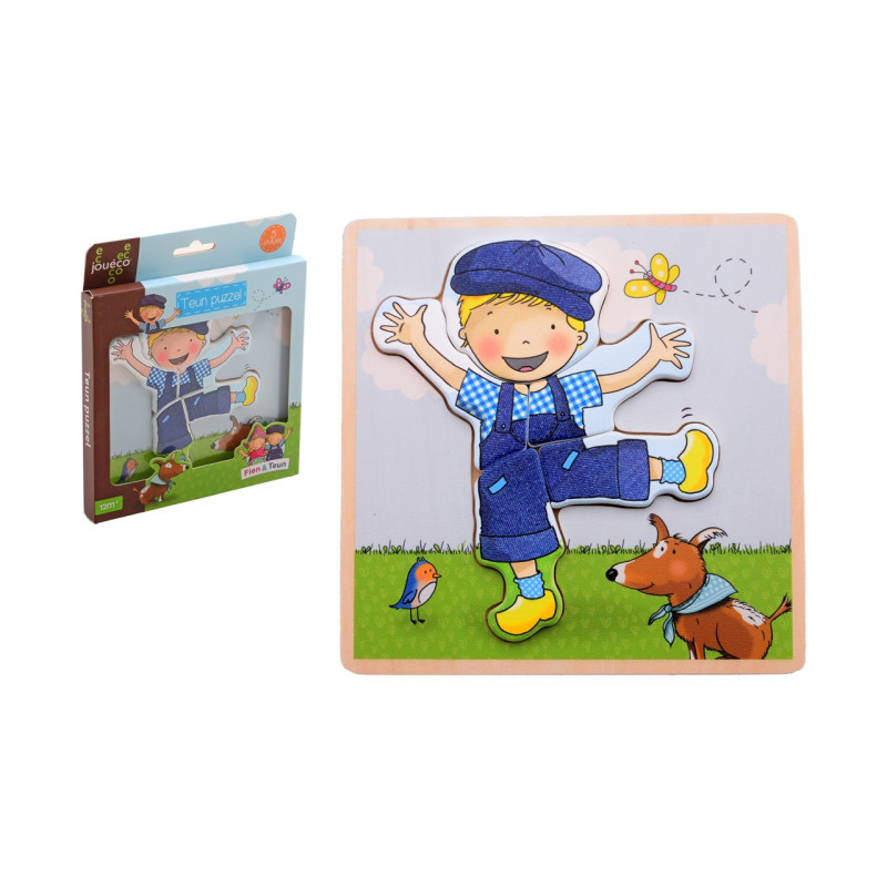 Jouéco® - Fien & Teun puzzel Teun Jouéco® - Fien & Teun puzzel Teun