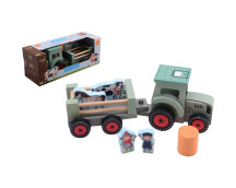 Jouéco® - Fien & Teun Tractor met accesoires