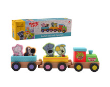 Woezel & Pip - Treinset met figuurtjes