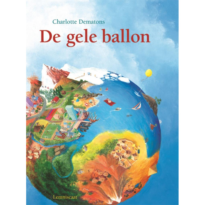 De gele ballon (luxe kartonboek)