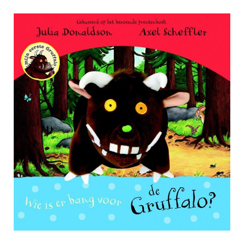 Handpopboek. Wie is er bang voor de Gruffalo? 
