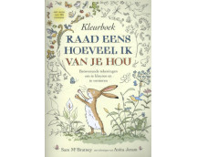 Raad eens hoeveel ik van je hou Kleurboek