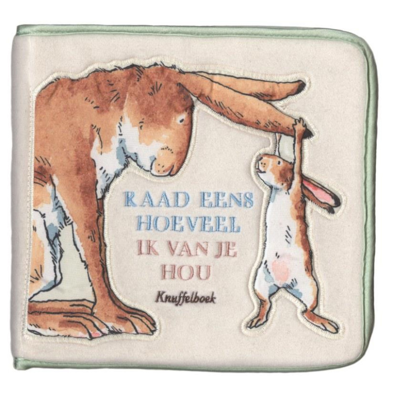 Raad eens hoeveel ik van je hou (knuffelboek) Raad eens hoeveel ik van je hou (knuffelboek)