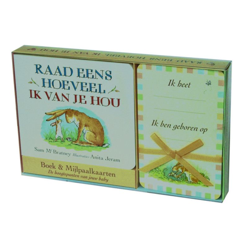 Raad eens... kartonboek + mijlpaalkaarten
