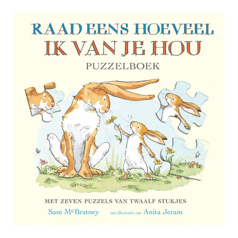 Puzzelboek Raad eens hoeveel ik van je hou Puzzelboek Raad eens hoeveel ik van je hou