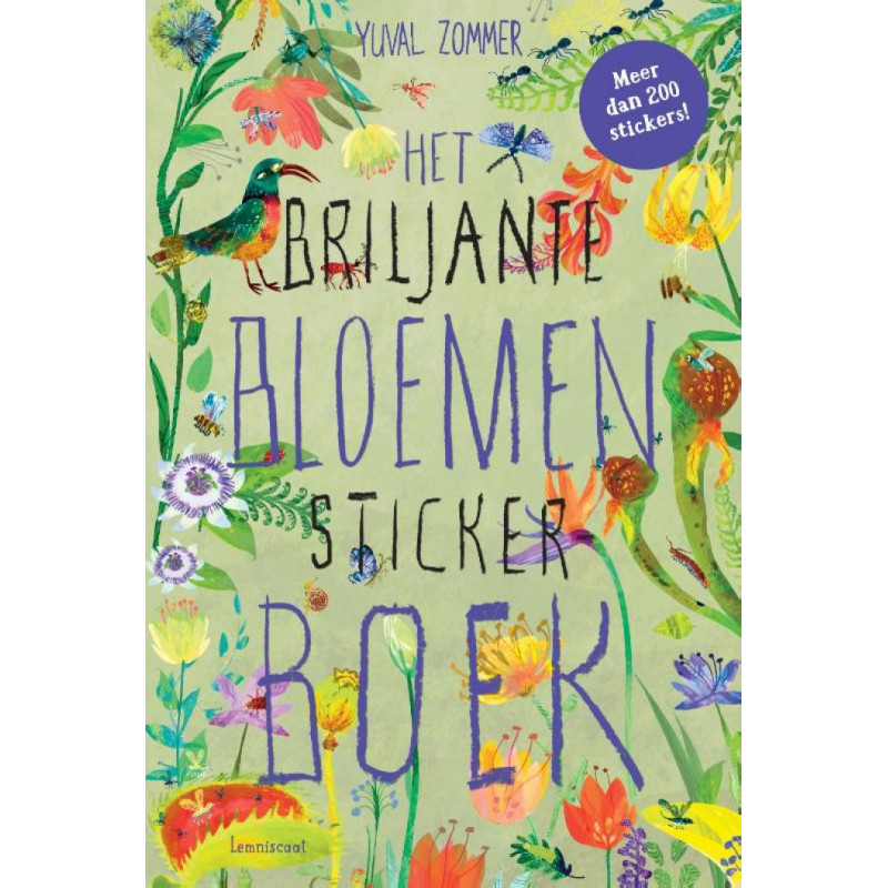 Het Briljante Bloemen Stickerboek Het Briljante Bloemen Stickerboek