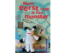 Maar eerst ving ik een monster (met vingerpopje)