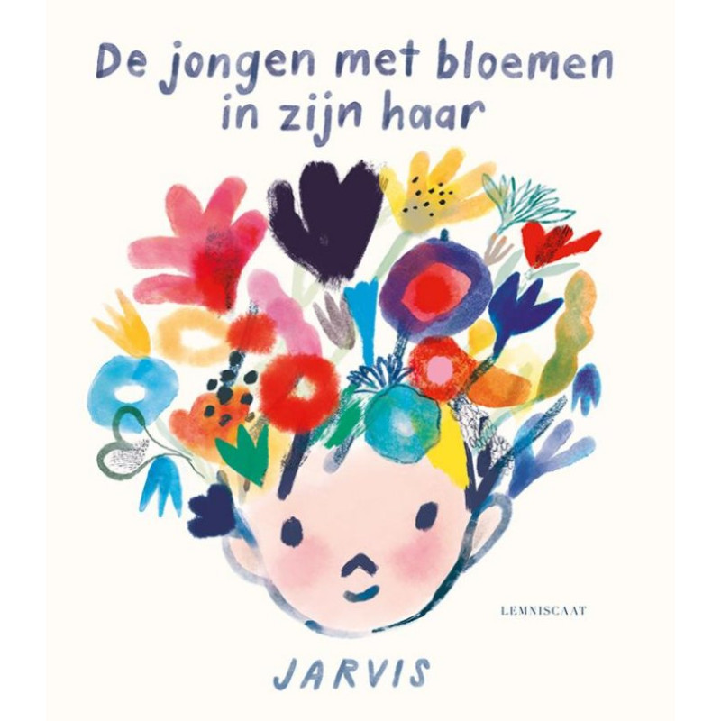 De jongen met bloemen in zijn haar De jongen met bloemen in zijn haar