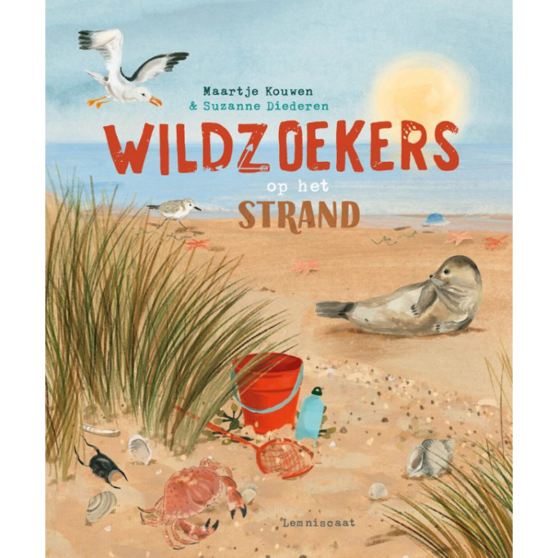 Wildzoekers op het strand Wildzoekers op het strand