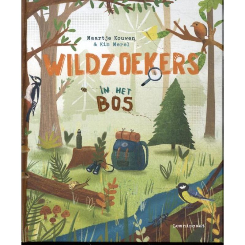 Wildzoekers in het bos Wildzoekers in het bos