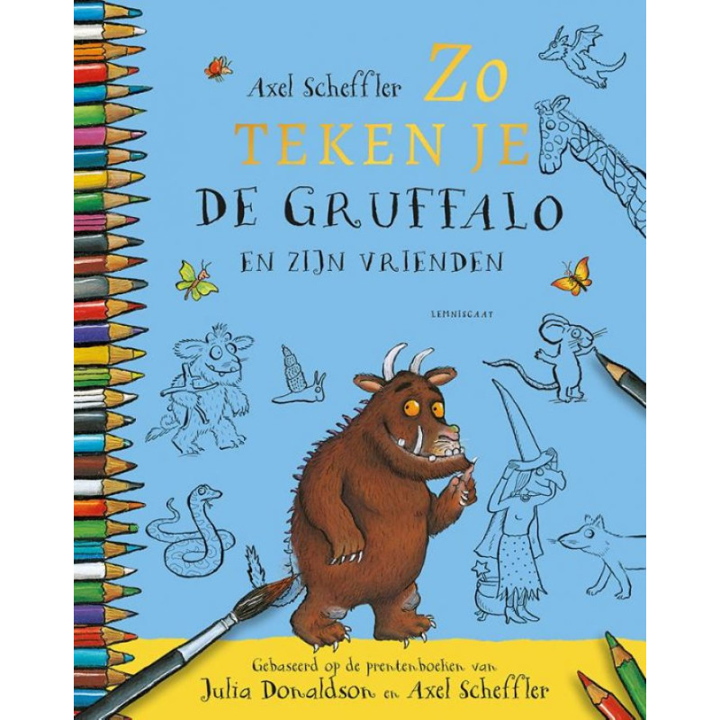 Zo teken je de Gruffalo Zo teken je de Gruffalo