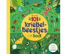 Er zitten 101 kriebelbeestjes in dit boek (kartonboek)