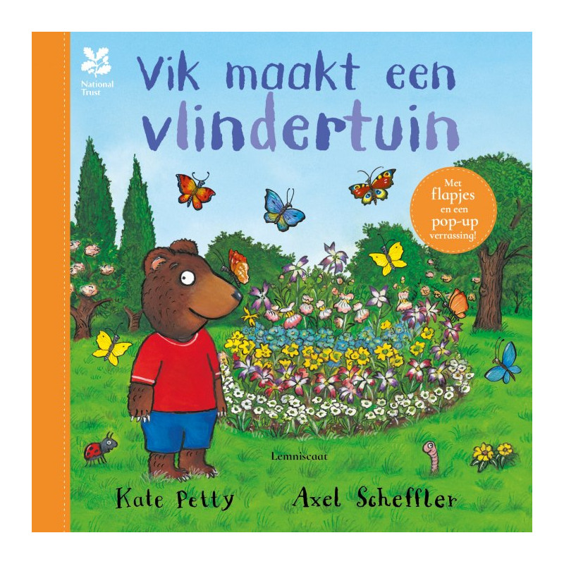 Vik maakt een vlindertuin (flapjesboek) Vik maakt een vlindertuin (flapjesboek)