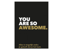 You are so awesome