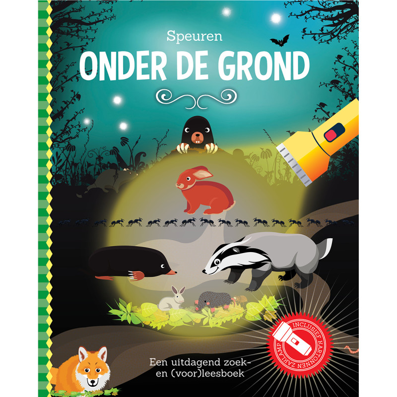 Zaklampboek - Speuren onder de grond Zaklampboek - Speuren onder de grond