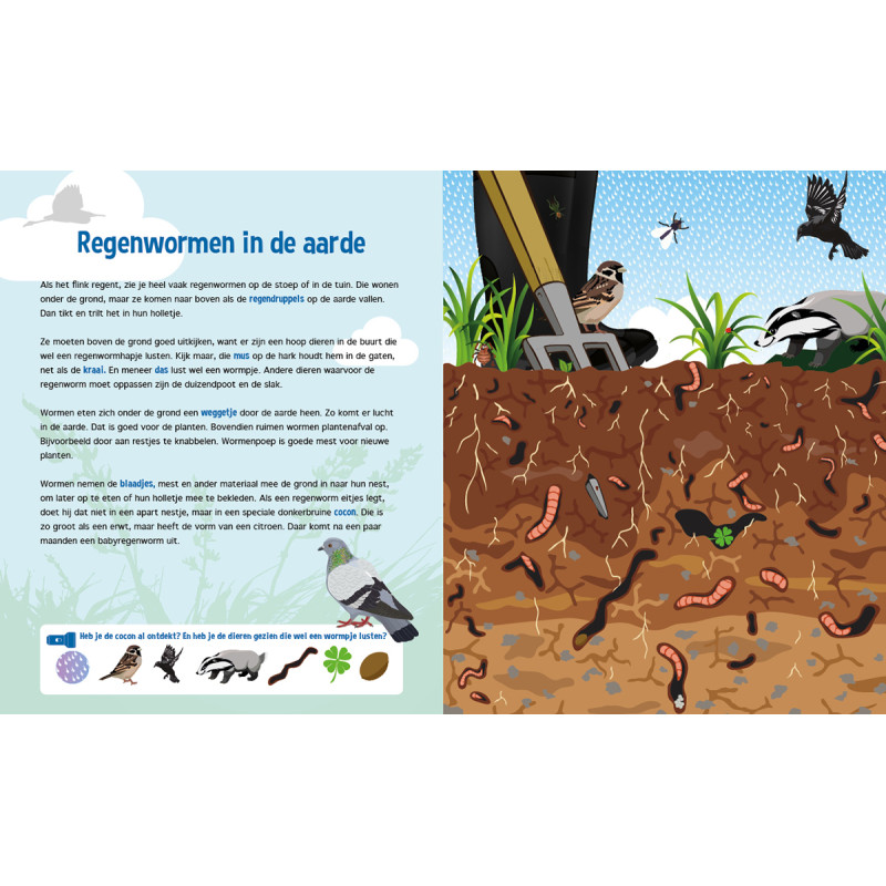 Zaklampboek - Speuren onder de grond Zaklampboek - Speuren onder de grond