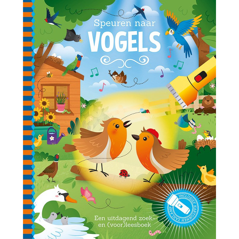 Zaklampboek - Speuren naar vogels Zaklampboek - Speuren naar vogels