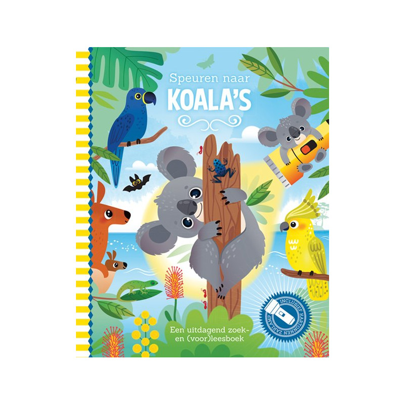 Zaklampboek - Speuren naar koala's Zaklampboek - Speuren naar koala's