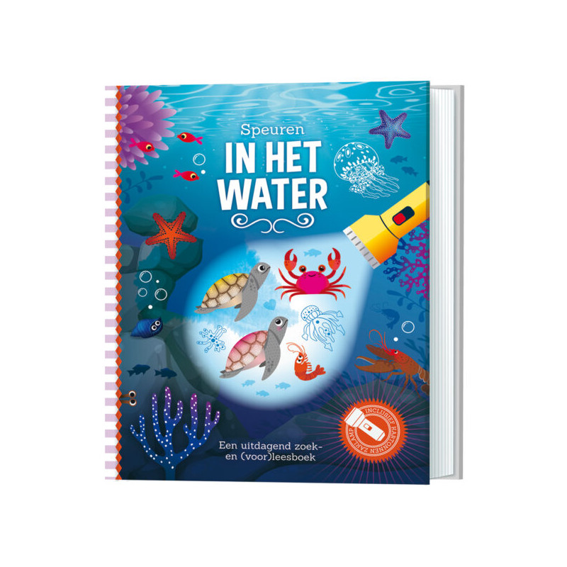 Zaklampboek - Speuren in het water Zaklampboek - Speuren in het water