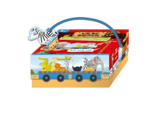 Puzzeltrein - Wilde dieren