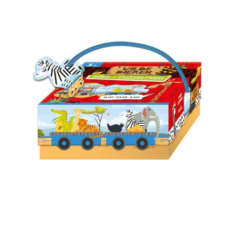 Puzzeltrein - Wilde dieren Puzzeltrein - Wilde dieren