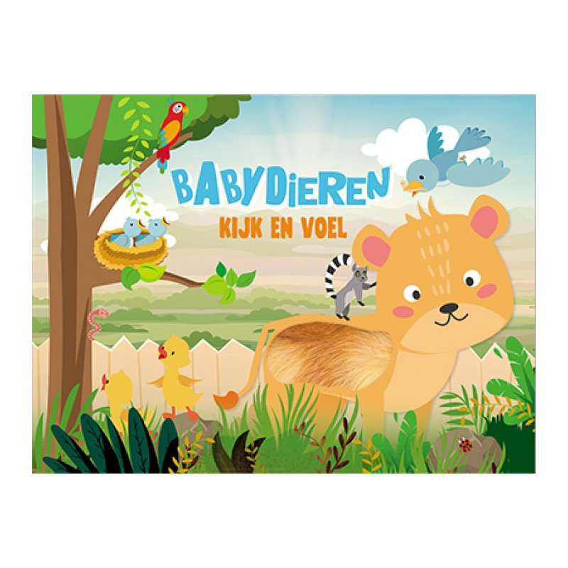 Kijk en voel - Babydieren Kijk en voel - Babydieren