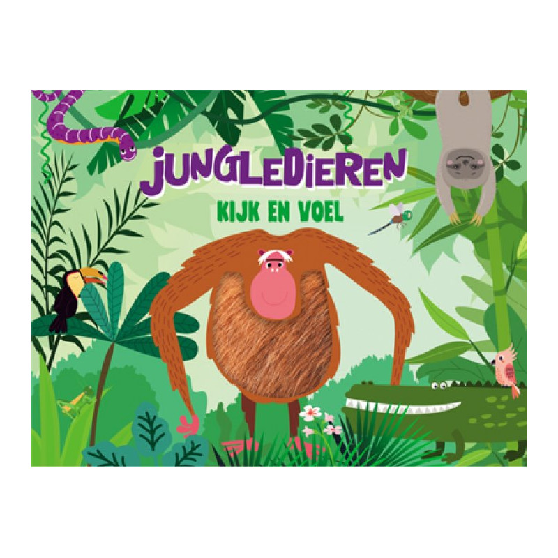 Kijk en voel - Jungledieren Kijk en voel - Jungledieren