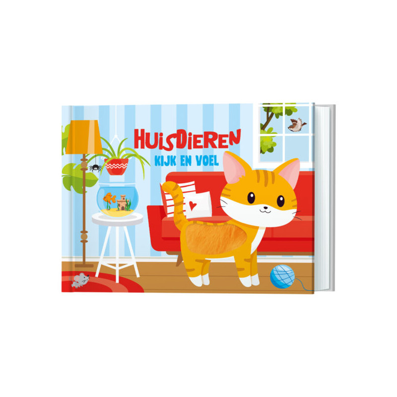 Kijk en voel - Huisdieren Kijk en voel - Huisdieren
