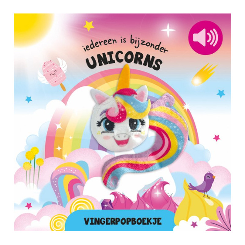 Vingerpopboekje Unicorn (eenhoorn) Vingerpopboekje Unicorn (eenhoorn)