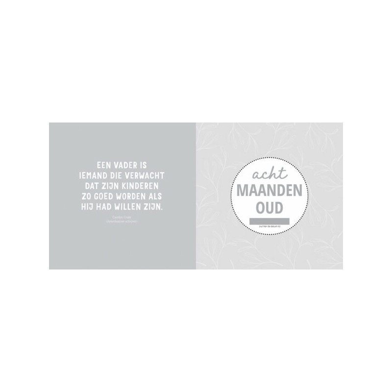 Mijn eerste jaar - Maak een unieke herinnering Mijn eerste jaar - Maak een unieke herinnering