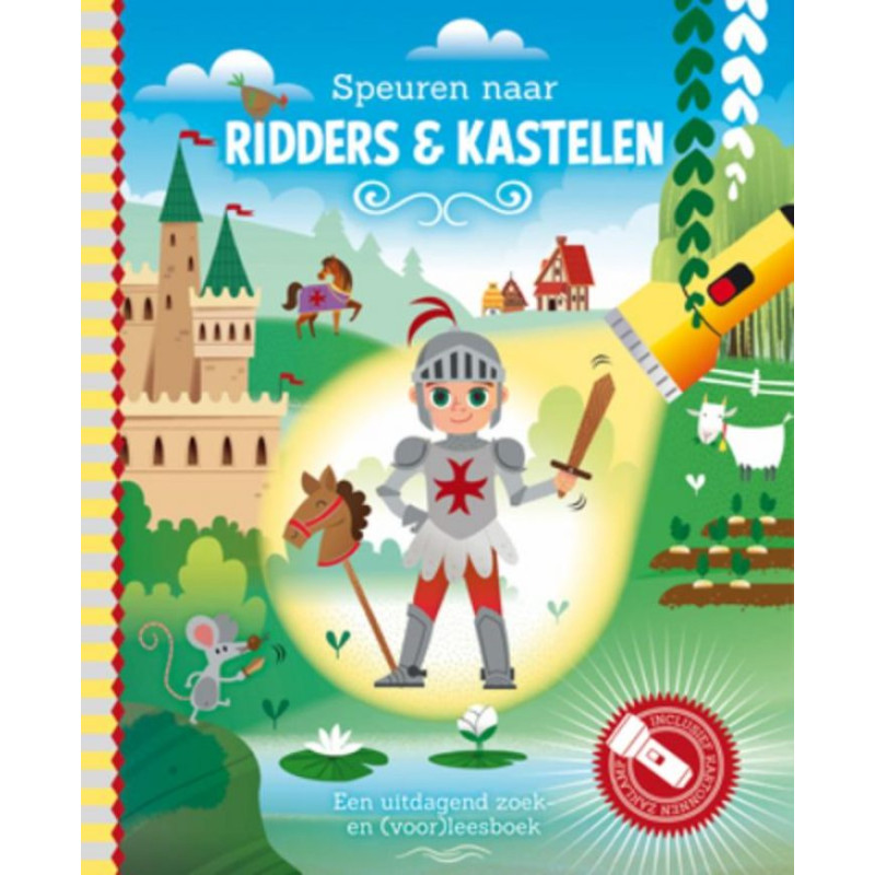 Zaklampboek - Speuren naar ridders & kastelen Zaklampboek - Speuren naar ridders & kastelen