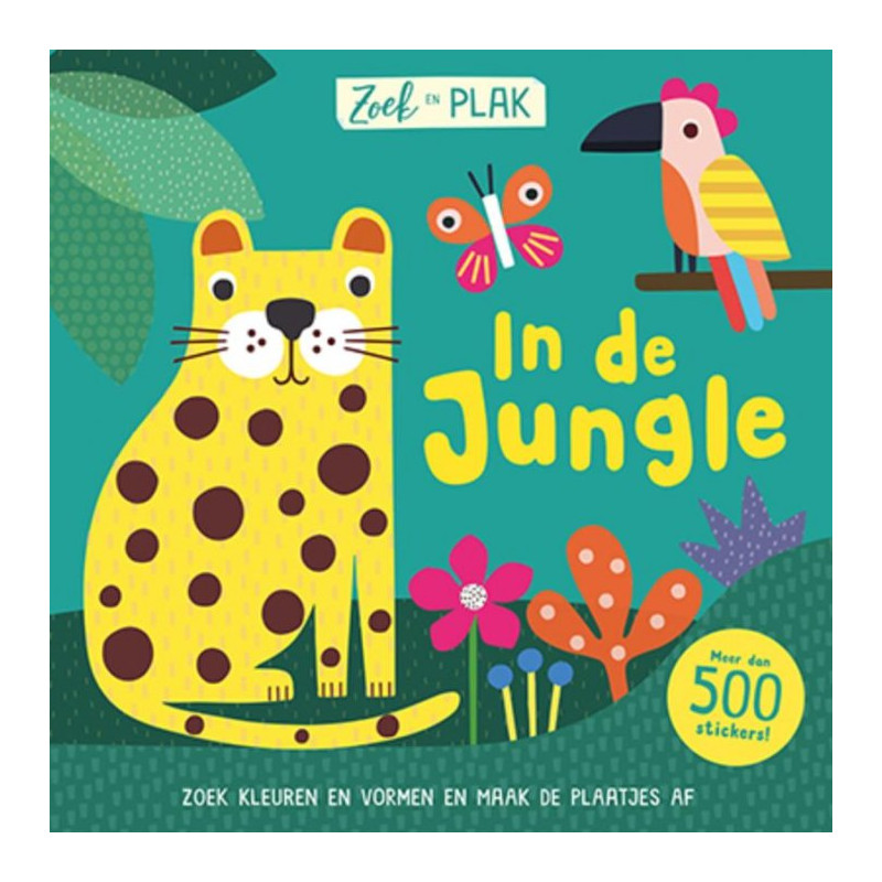 Zoek en plak - In de jungle Zoek en plak - In de jungle