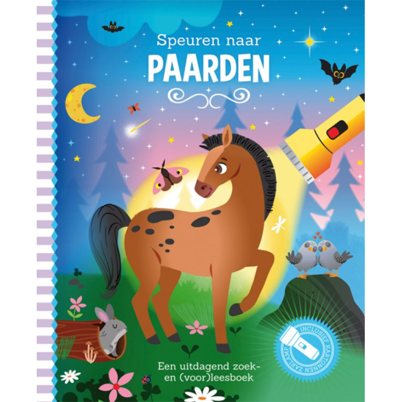 Zaklampboek - Speuren naar paarden Zaklampboek - Speuren naar paarden