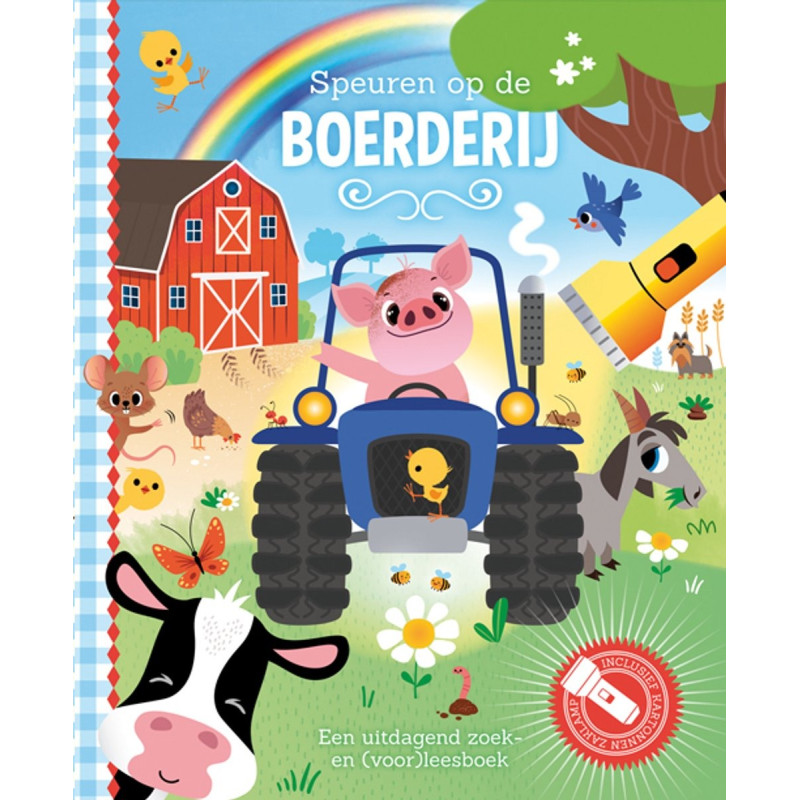 Zaklampboek -Speuren op de boerderij