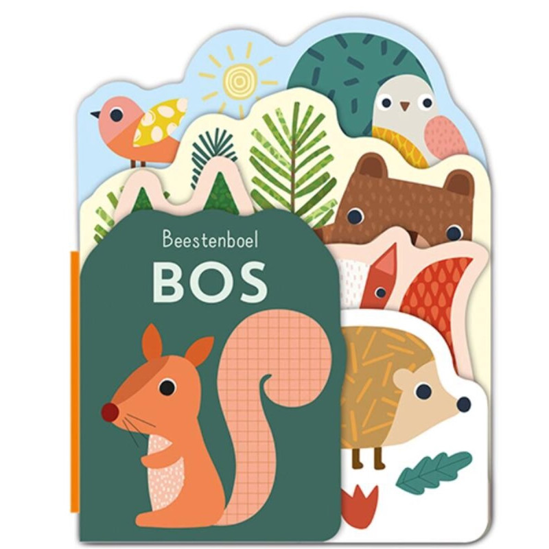 Vormkartonboek - Beestenboel Bos