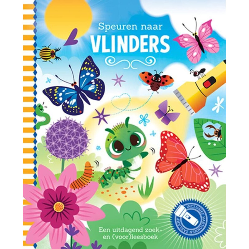 Zaklampboek - Speuren naar vlinders Zaklampboek - Speuren naar vlinders