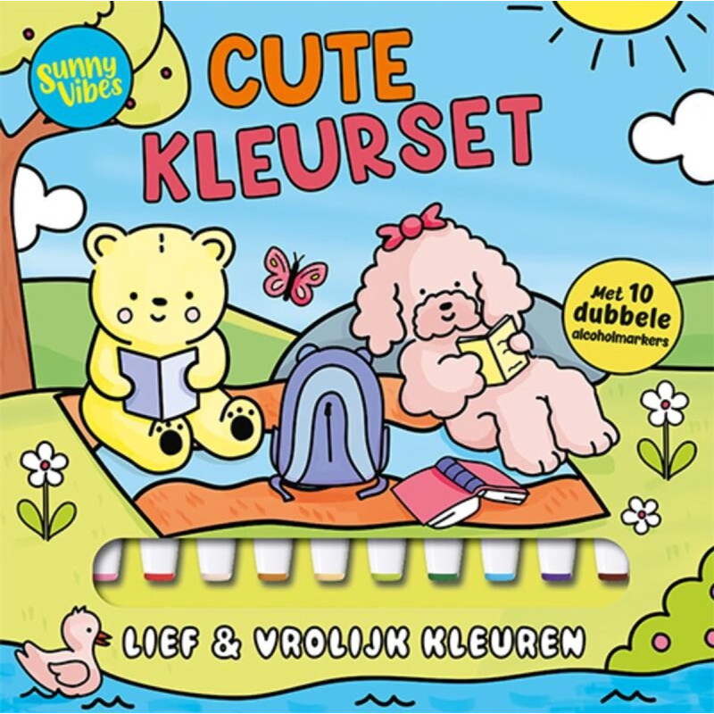 Sunny vibes - Cute kleurset Sunny vibes - Cute kleurset