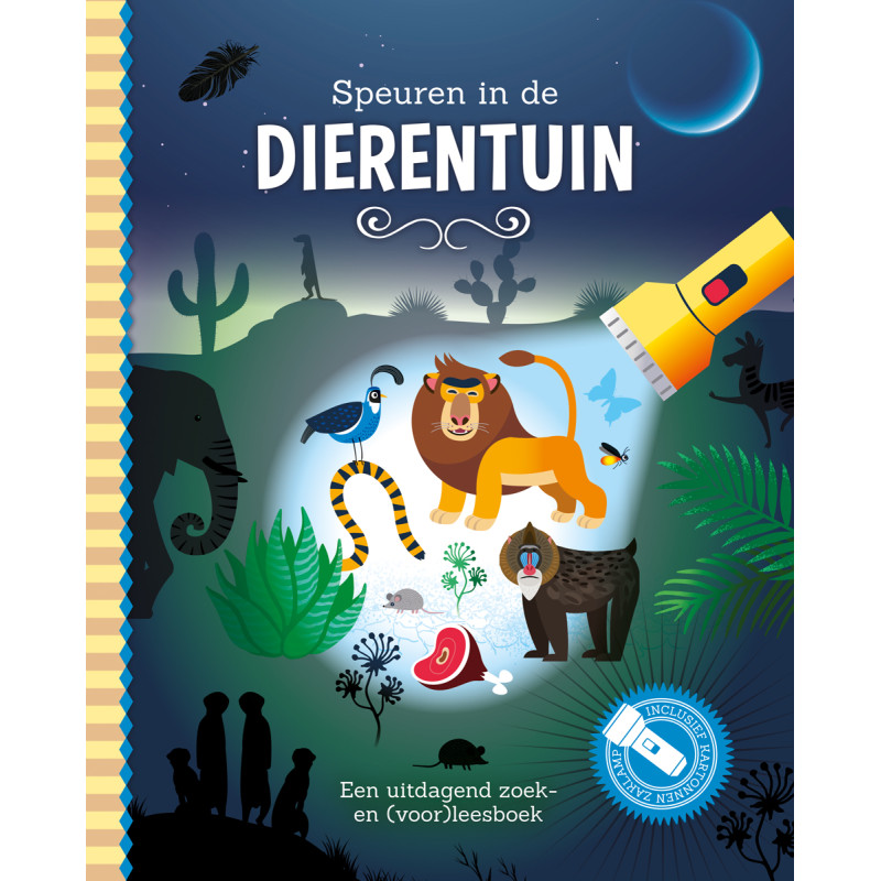 Zaklampboek - Speuren in de dierentuin Zaklampboek - Speuren in de dierentuin