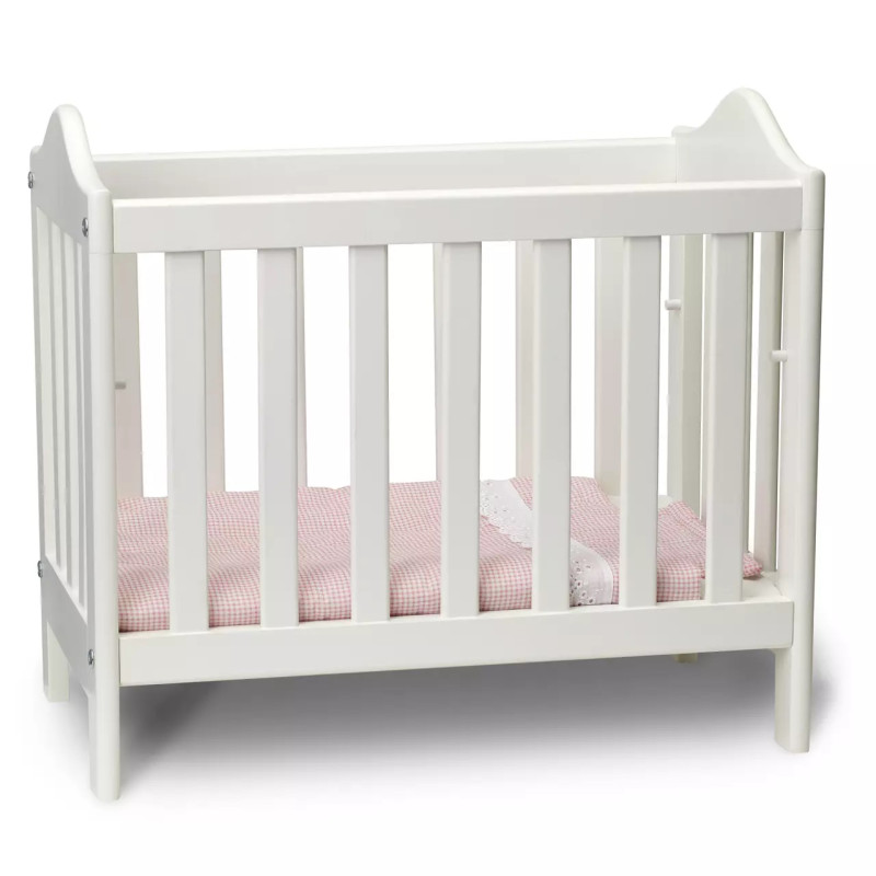 Houten poppenbed (verstelbare bodem)